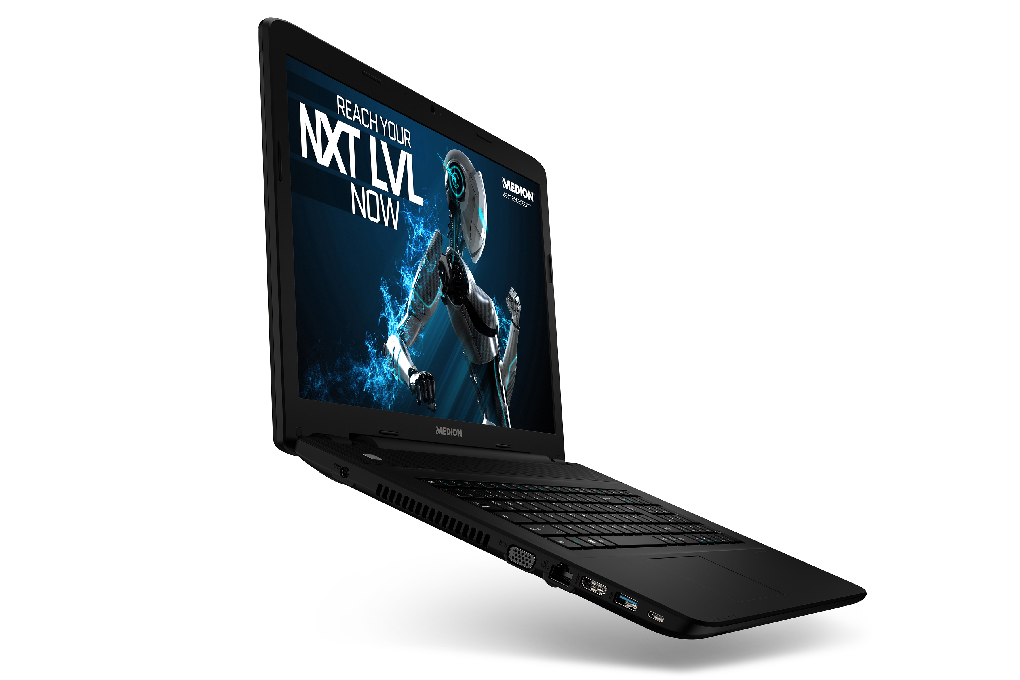 MEDION Erazer P7643 MD99730 - 17,3 Zoll - Intel® Core™ i5 i5-6200U - 16 GB - 1 TB - NVIDIA GeForce® GTX 950 - Windows 10 Home (64 Bit)