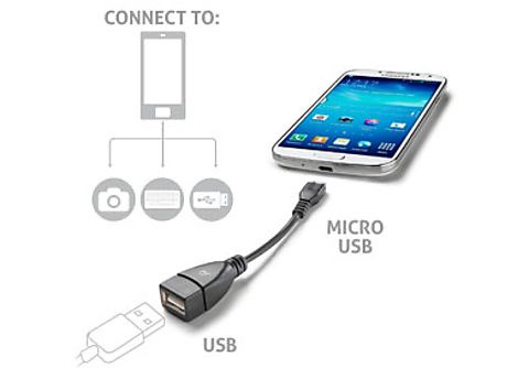CELLULAR-LINE USB On The Go voor Smartphones