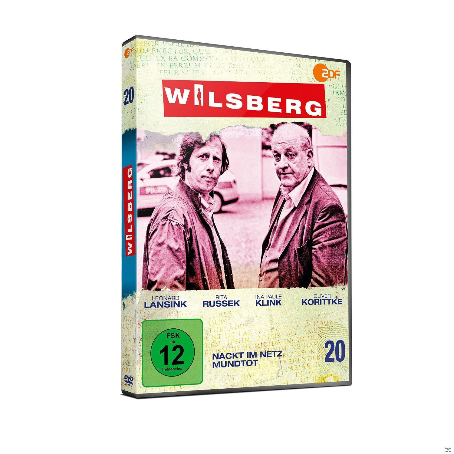 DVD-Cover von 'Wilsberg'. Zwei Männer sind auf dem Cover. Text über den Film ist sichtbar.