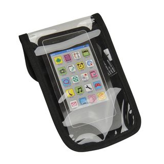 FISCHER 85252 SMARTPHONETASCHE BIG MIT LENKERBEFESTIGUNG, Schwarz)