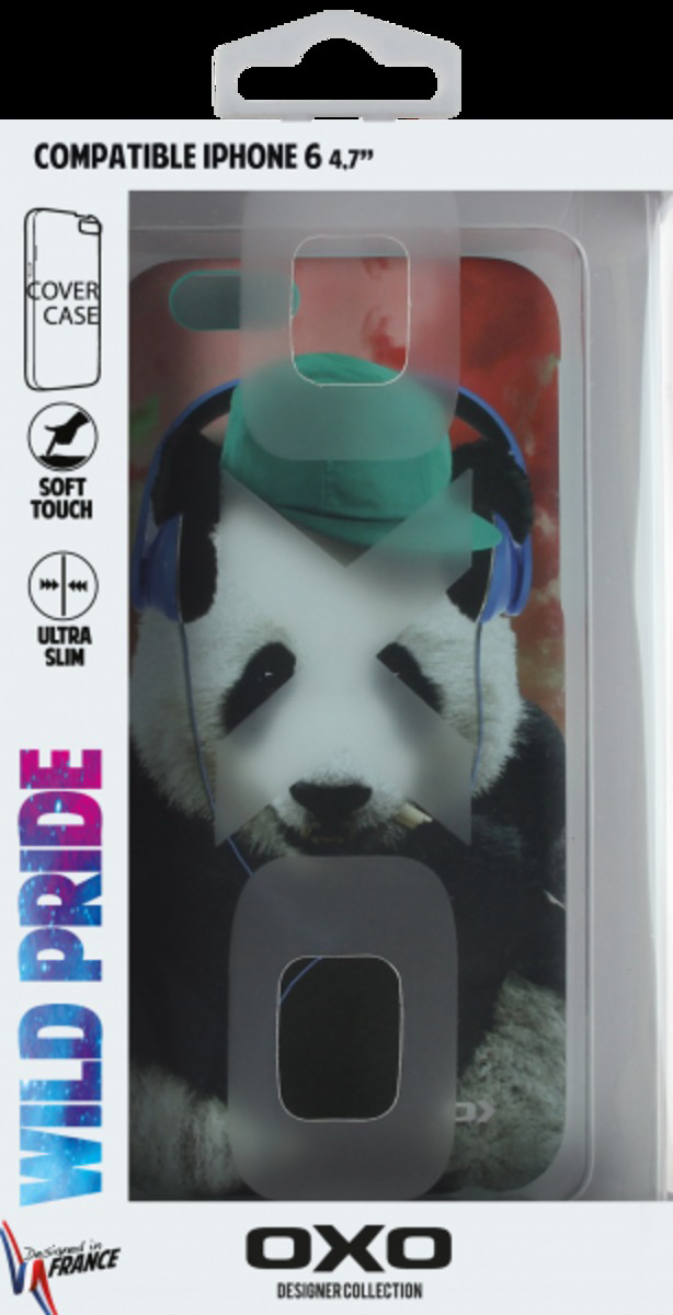 OXO-COLLECTION XCOIP6WPAPA6 Wildpride Panda, Backcover, Apple, 6s, iPhone 6, Print iPhone