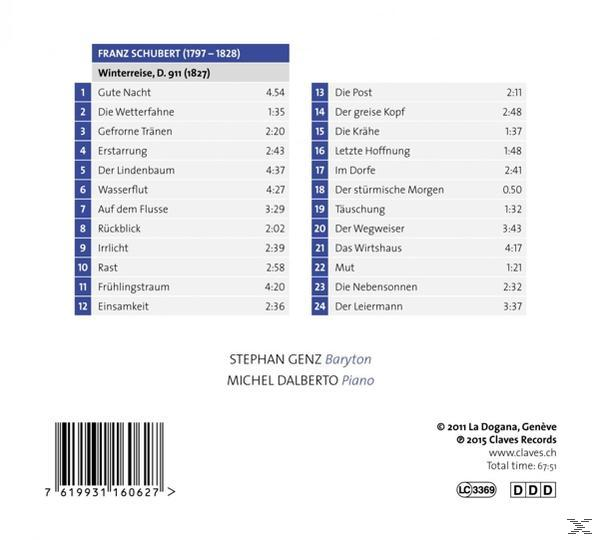 Stephan Genz - Winterreise  - (CD)