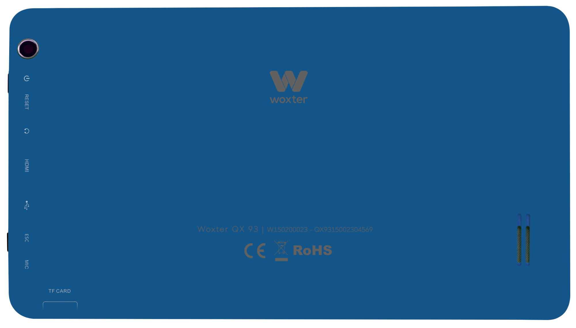 Tablet - Woxter QX93 Azul, Quad Core, 8GB y 2 cámaras