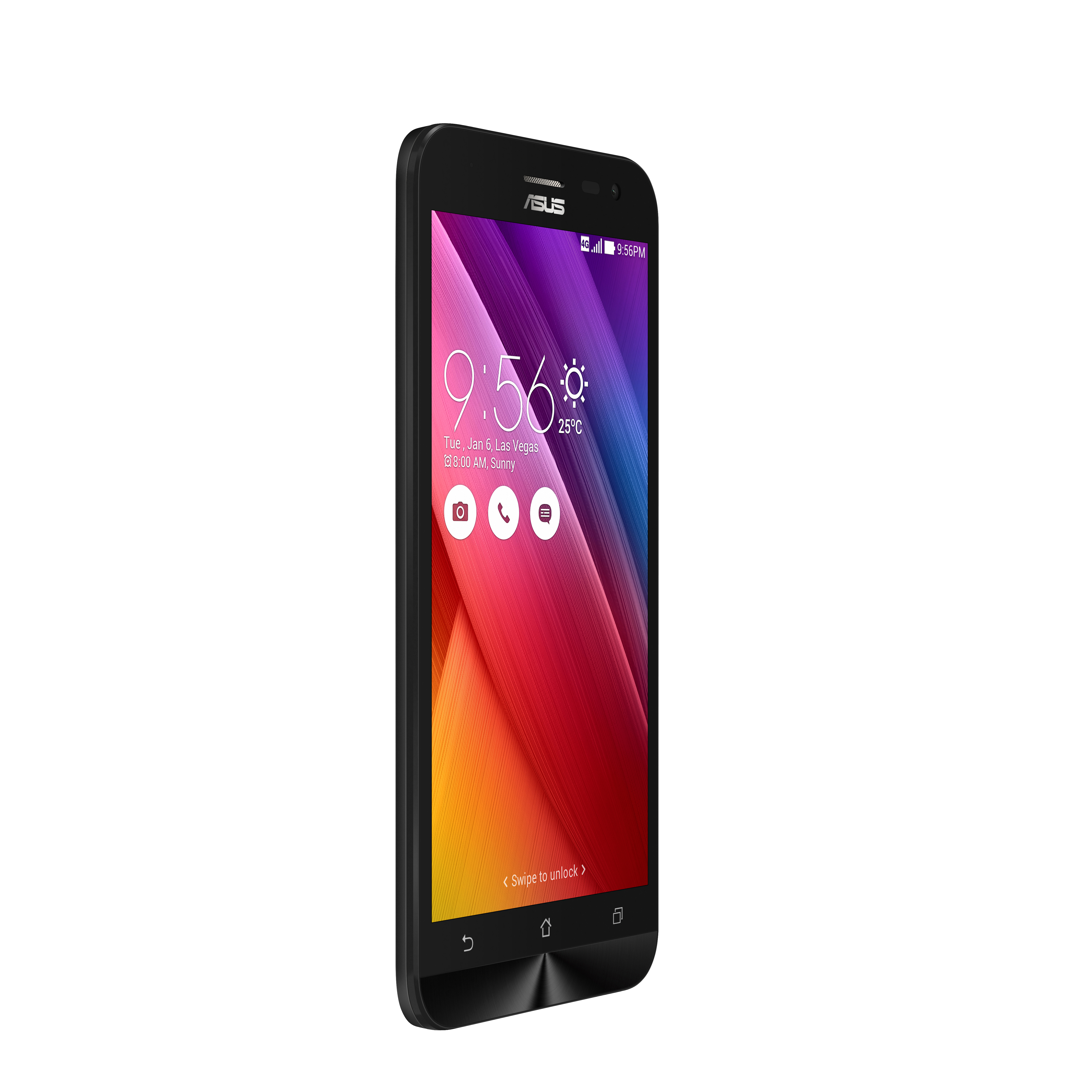 ASUS Zenfone 2 Laser 16 GB Schwarz Dual SIM