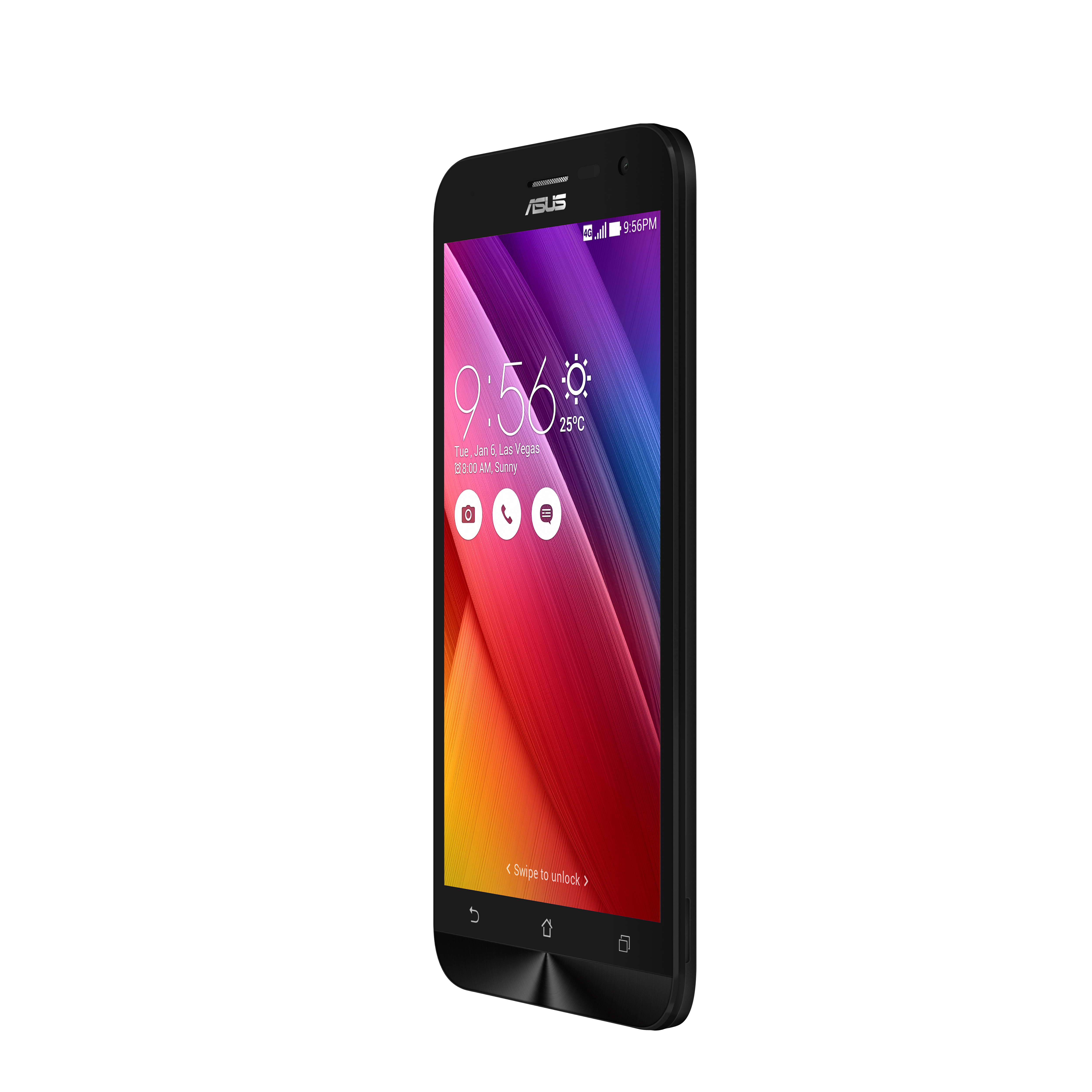 ASUS Zenfone 2 Laser 16 GB Schwarz Dual SIM