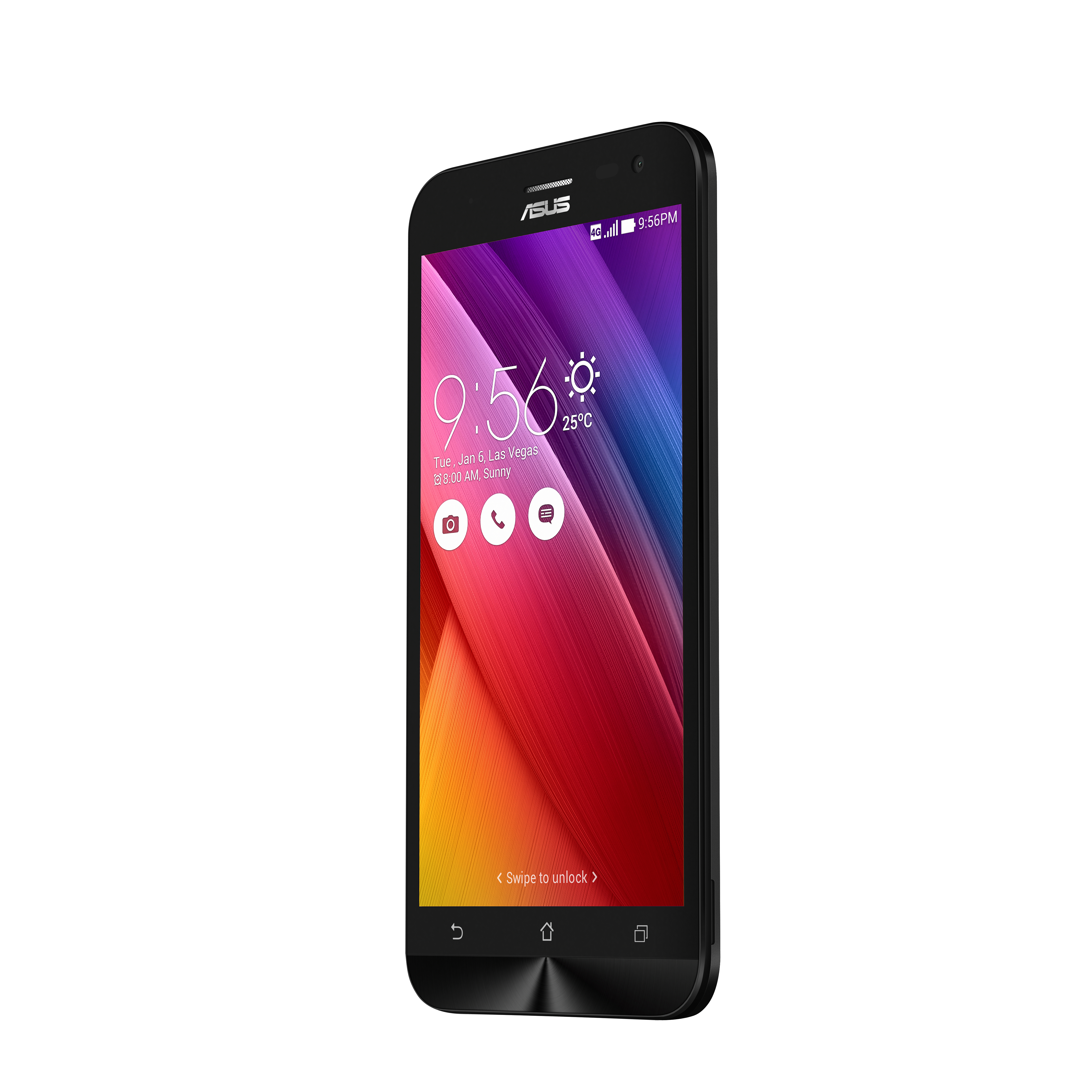 ASUS Zenfone 2 Laser 16 GB Schwarz Dual SIM