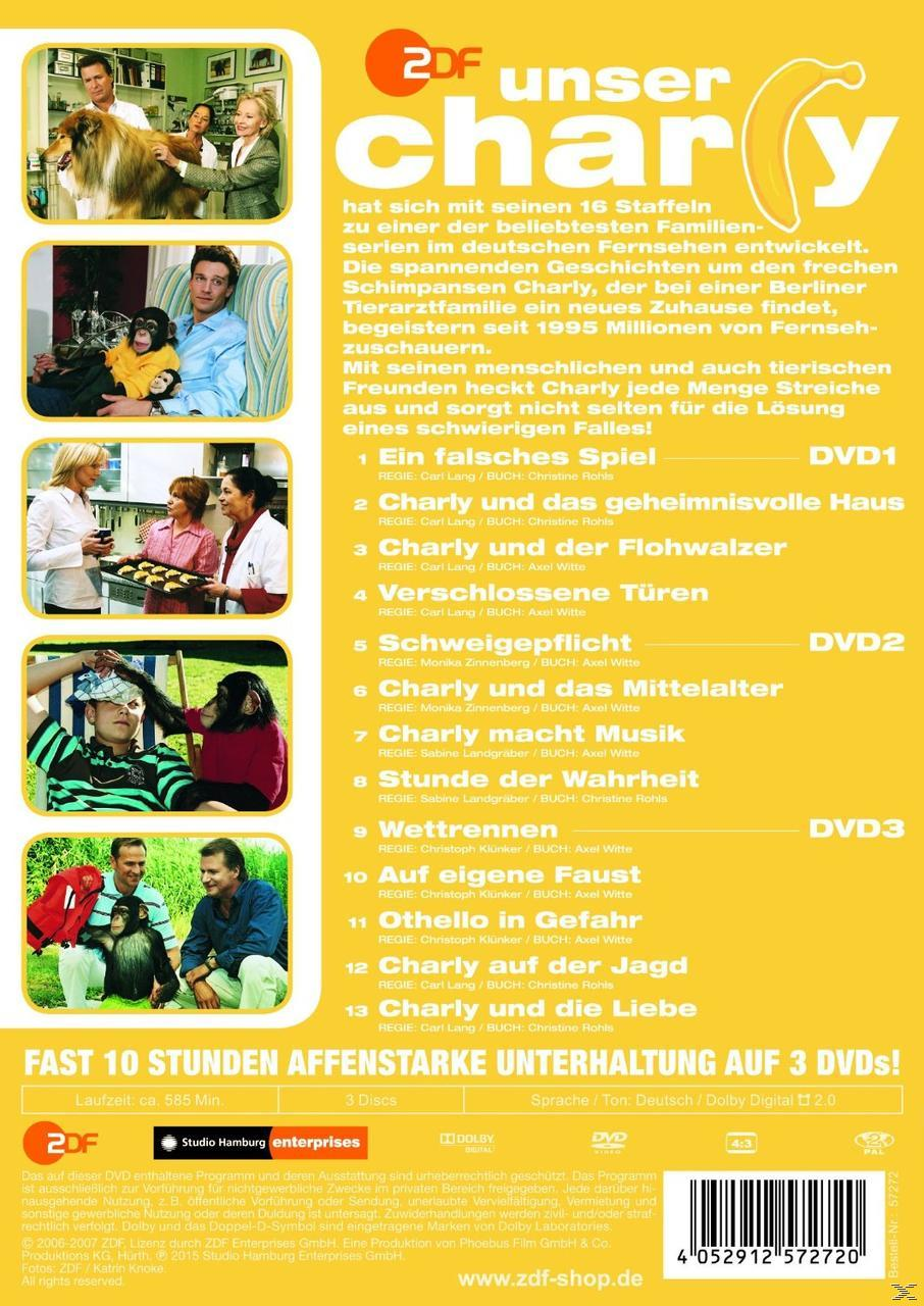 DVD-Cover einer Show. Es zeigt einen Hund und Menschen. Der Text ist auf Deutsch.