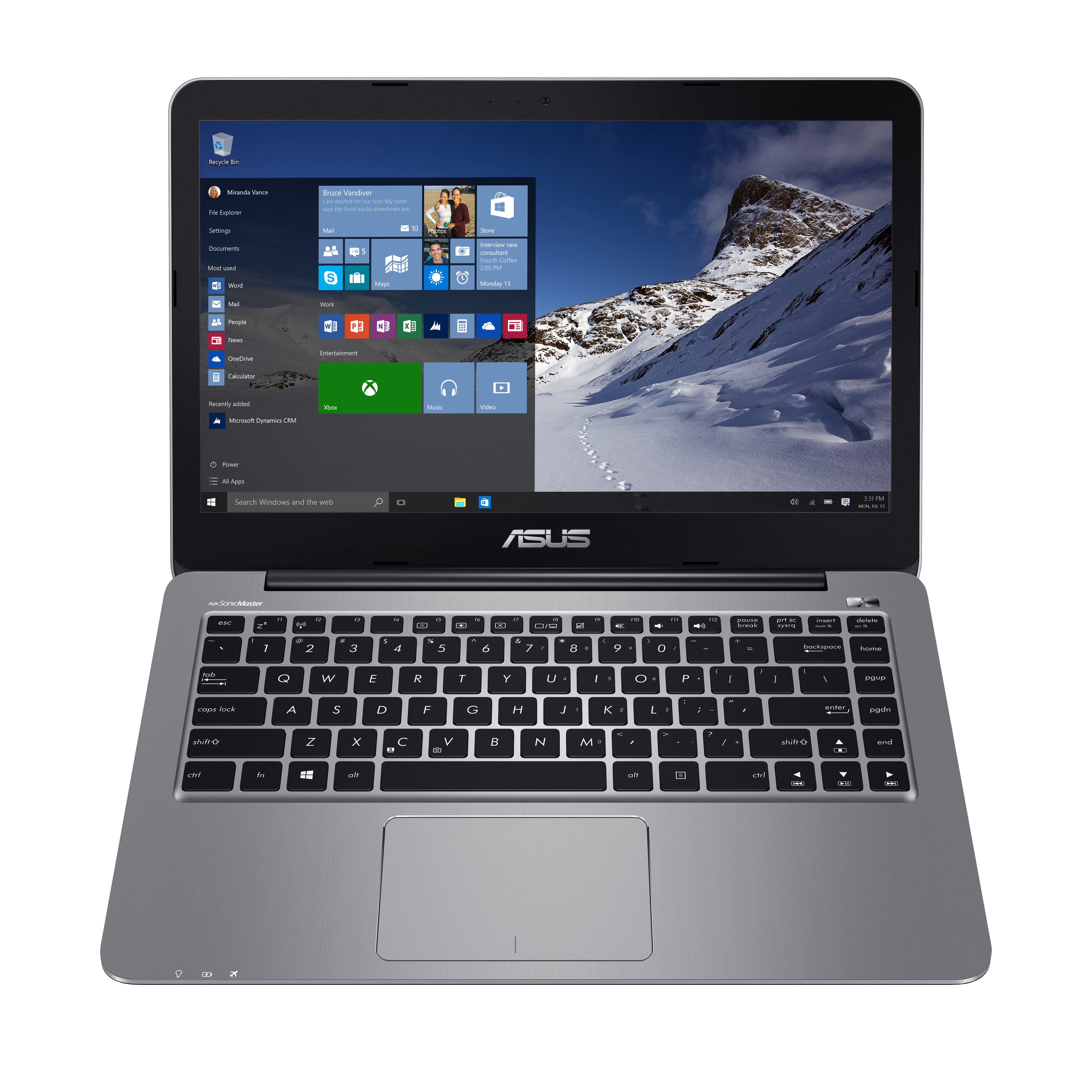 ASUS R416SA-WX0022T - 14 Zoll - Intel® Celeron® N3050 - 2 GB - 32 GB - Intel® HD Graphics - Windows 10 Home (64 Bit)