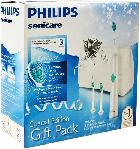 PHILIPS HX6511/33 SONICARE EASYCLEAN elektromos fogkefe kozmetikai táskával