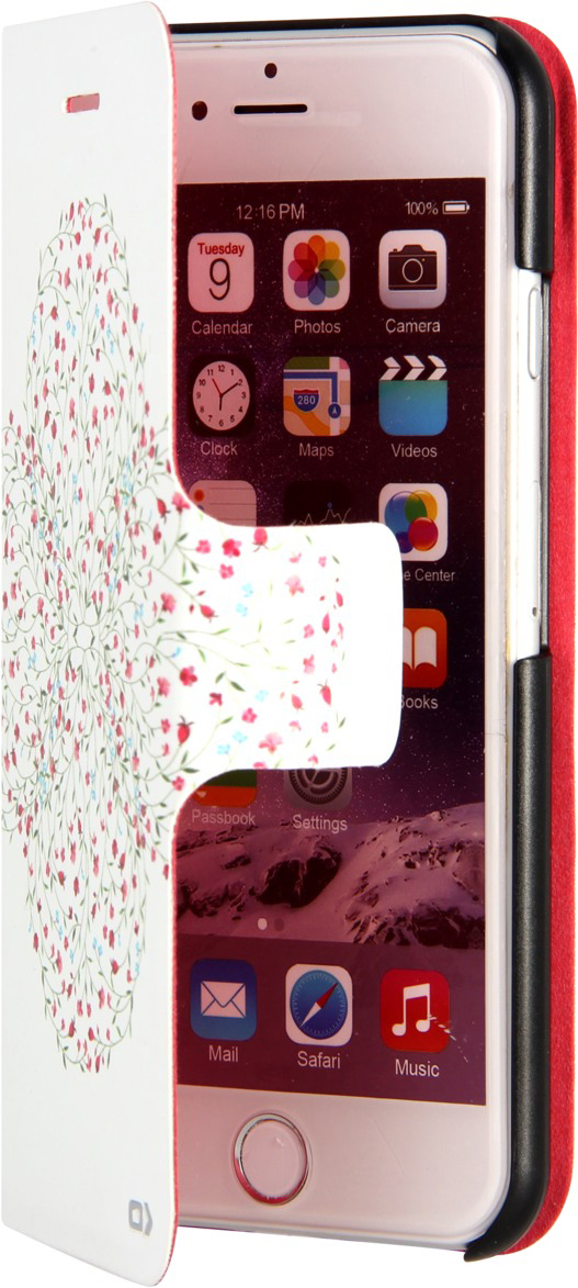 Bookcover, 6S, Apple, FLORAL Print 6, , OXO OXO-COLLECTION Bookcase iPhone iPhone