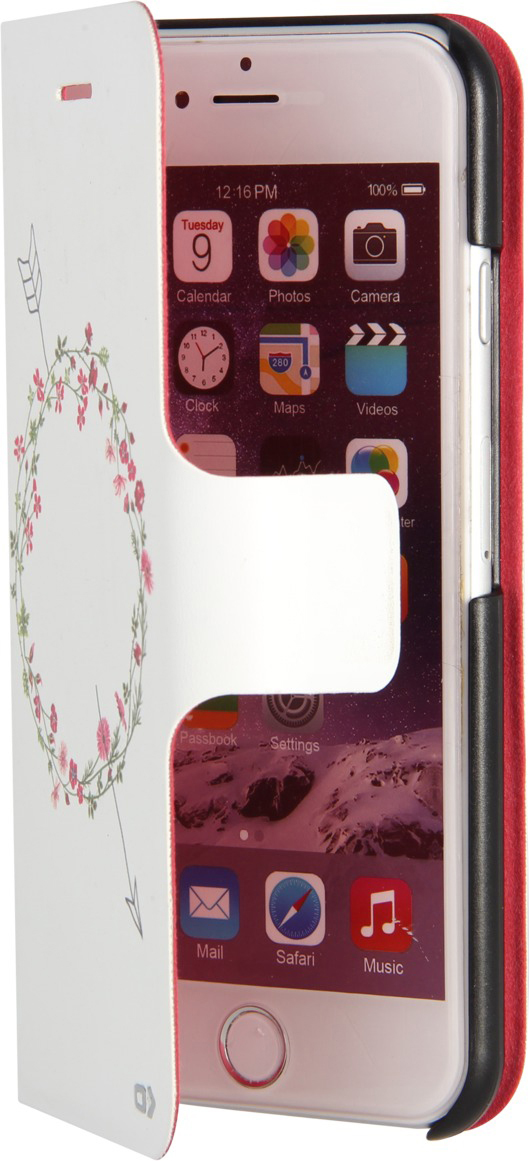 Print iPhone OXO OXO-COLLECTION FLORAL, Apple, iPhone Bookcase Bookcover, 6, 6s,