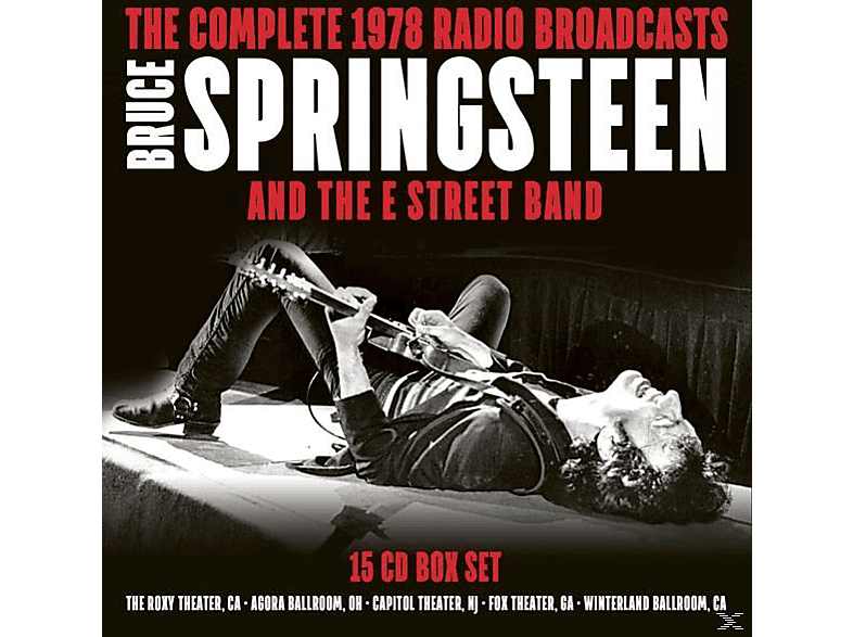 Broadcasts The Springsteen, Band Complete Bruce (15CD-Box) The - Street 1978 Radio (CD) - E