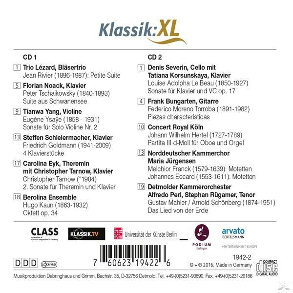 VARIOUS - Klassik: XL Konzert mit ECHO Klassik Preisträgern  - (CD)