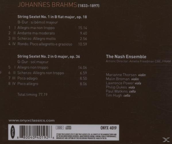 CD-Rückseite mit Trackliste, Künstlernamen und Credits. Brauner Hintergrund.