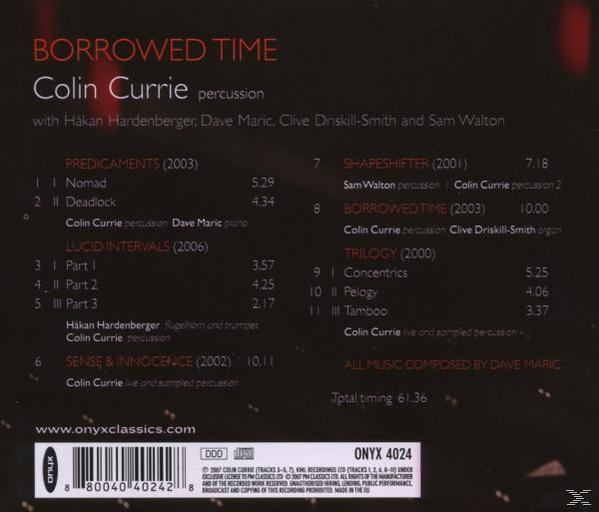 Hardenberger - BORROWED TIME  - (CD)