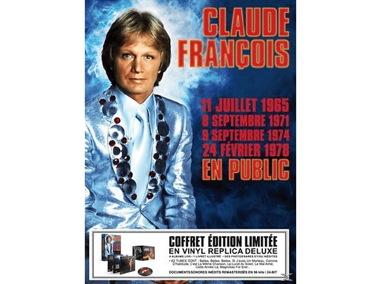 Claude Francois En 1965-1971-1974-1978 Public Box - (CD) 