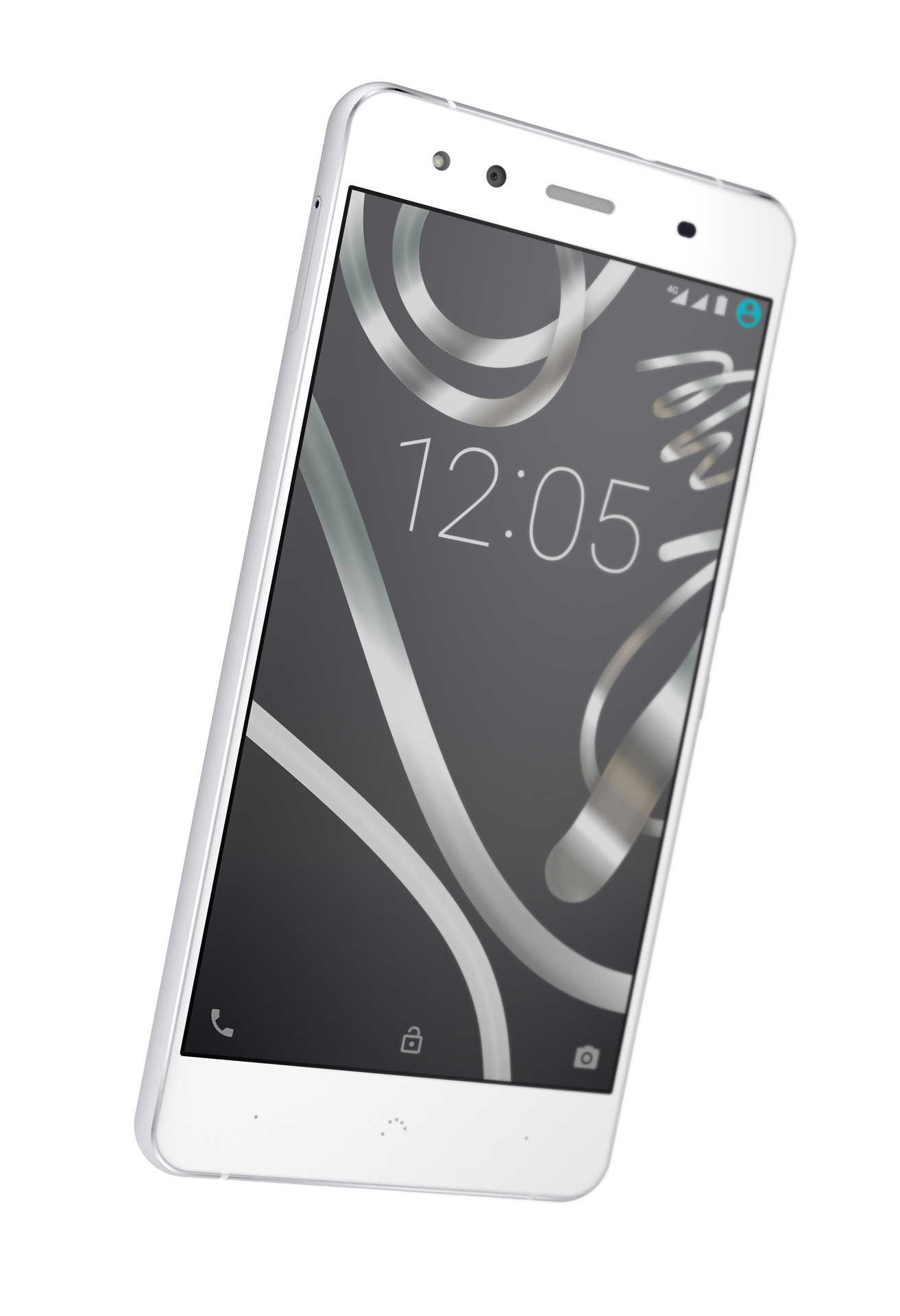 BQ Aquaris X5 16 GB Weiß/Silber Dual SIM