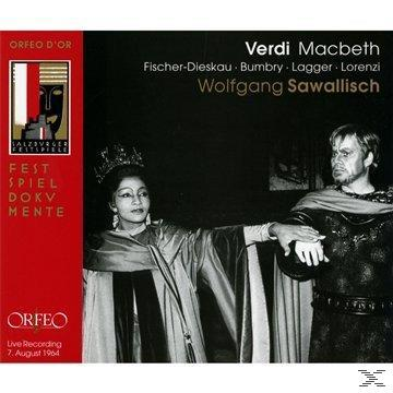 Dietrich Fischer-Dieskau, Wolfgang Sawallisch, Grace Bumbry - Macbeth  - (CD)