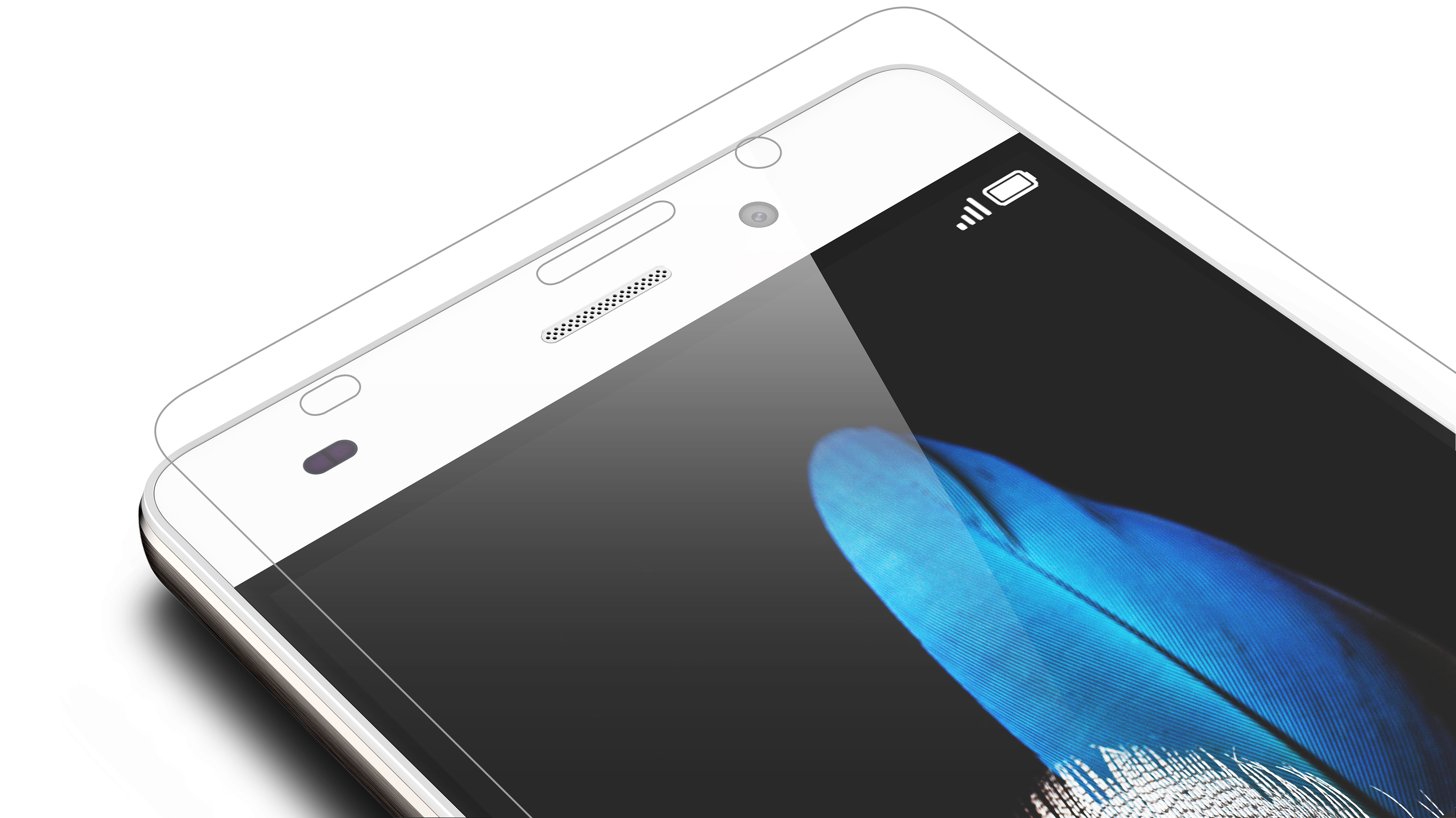 HUAWEI 51991010 Displayschutzfolie (für Huawei P8 Lite)