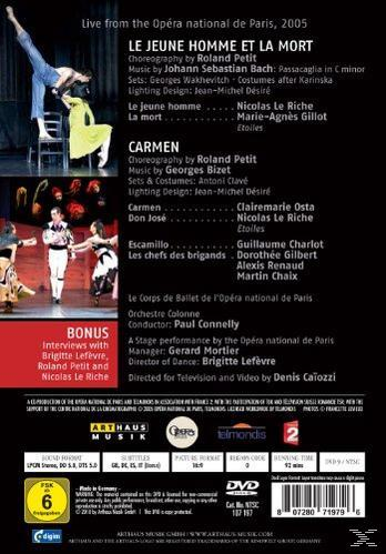 VARIOUS, Orchestre Colonne, Ballet De L Opera De Paris - Le Jeune Homme Et La Mort  - (DVD)