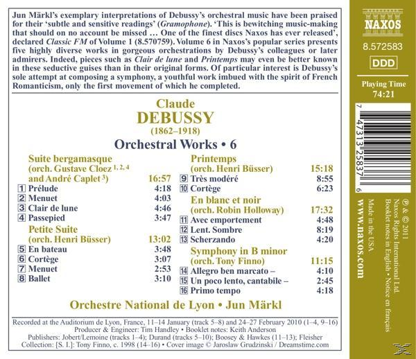 Jun & Orchestre National De Lyon Märkl - Suite bergamasque/Petite Suite/+  - (CD)