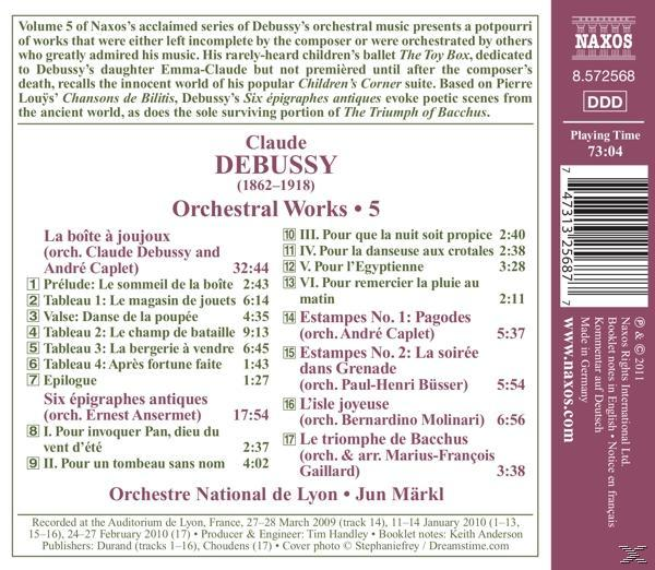 Jun & Orchestre National De Lyon Märkl - La Boite A Joujoux/Estampes/+  - (CD)
