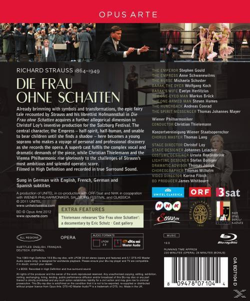 Thielemann/WPH/Gould/Schwanewi, Thielemann/Gould/Schwanewilms - Die Frau Ohne Schatten  - (Blu-ray)