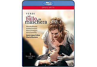 LOPEZ-COBOS/ALVAREZ/URMANA - Ein Maskenball  - (Blu-ray)
