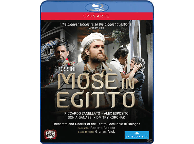 (Blu-ray) Egitto Abbado Mosè R./Zanellato/Esposito Esposito/Ganassi, - In -