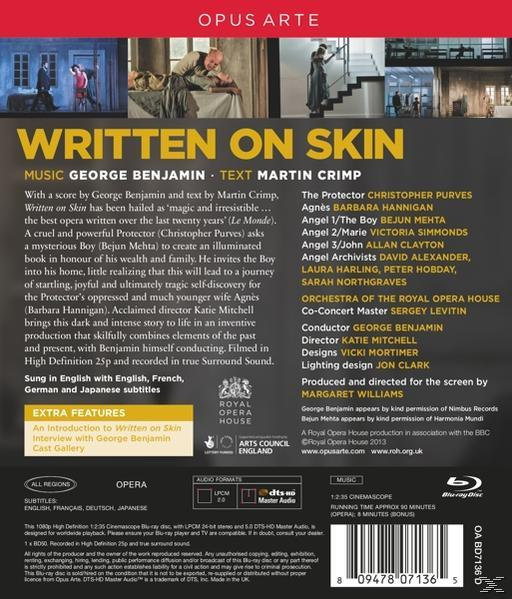 The Royal Opera House, Benjamin/Purves/Hannigan On (Blu-ray) - Skin - Written