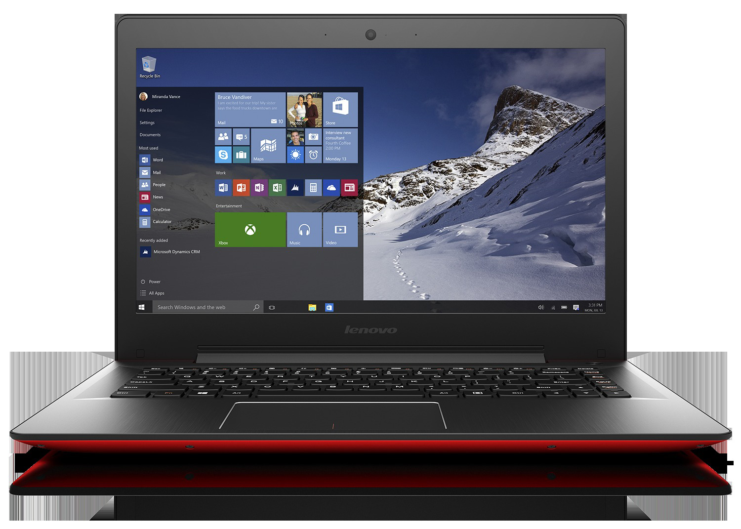 LENOVO ideapad 500S-14 - 14 Zoll - Intel® Core™ i5 i5-6200U - 8 GB - 256 GB - Intel® HD Graphics - Windows 10 (64 Bit)