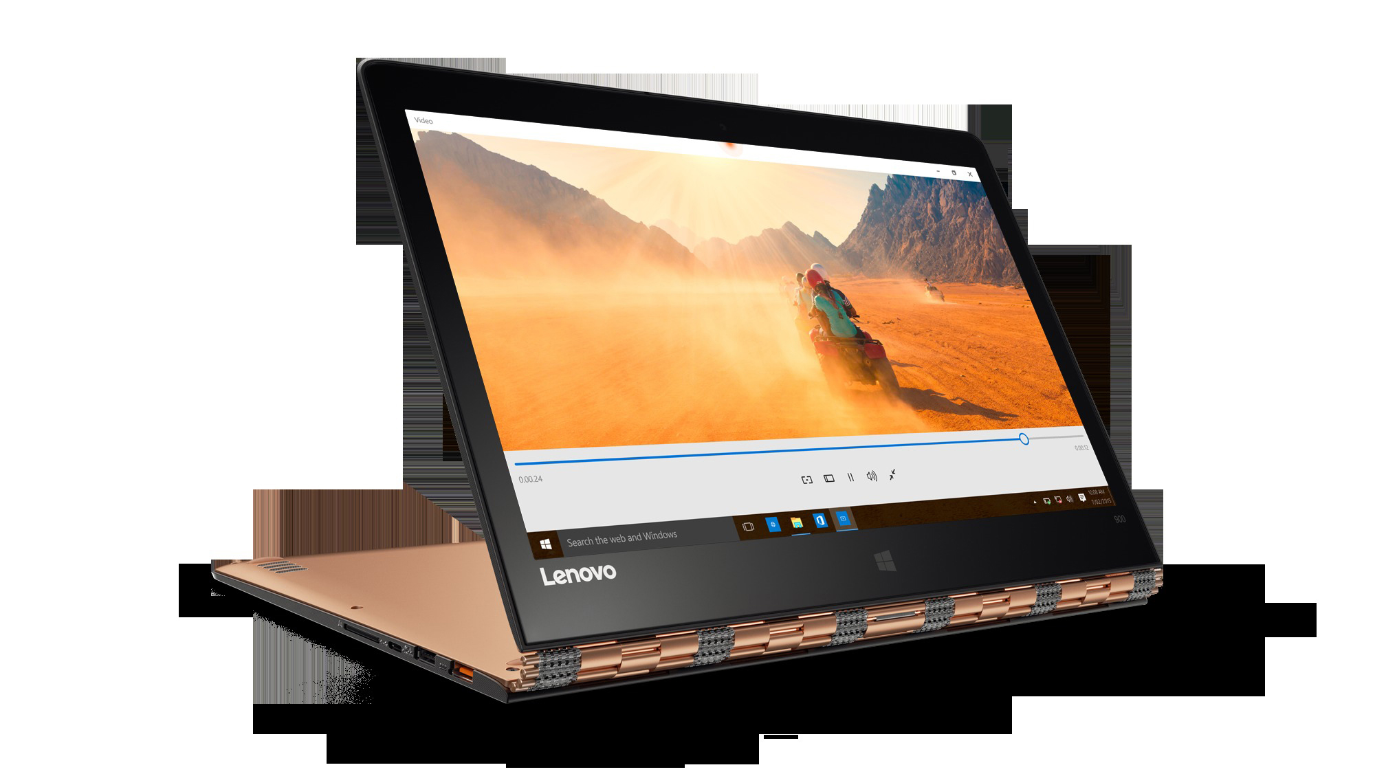 LENOVO Convertible Yoga 900-13ISK, gold (80MK0072GE) Convertible, 13,3 Zoll Touchscreen, Intel® Core™ i7-6500U Prozessor
(4M Cache, bis zu 3.10 GHz), 8 GB, 512 GB SSD
