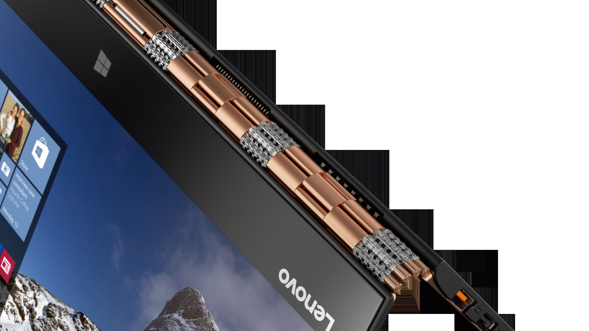 LENOVO Convertible Yoga 900-13ISK, gold (80MK0072GE) Convertible, 13,3 Zoll Touchscreen, Intel® Core™ i7-6500U Prozessor
(4M Cache, bis zu 3.10 GHz), 8 GB, 512 GB SSD