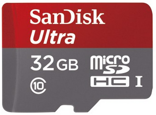 SANDISK microSDHC Ultra Android 32 GB (139772)