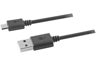 ISY OZB-500 (1m) - Micro-USB Kabel (Schwarz)