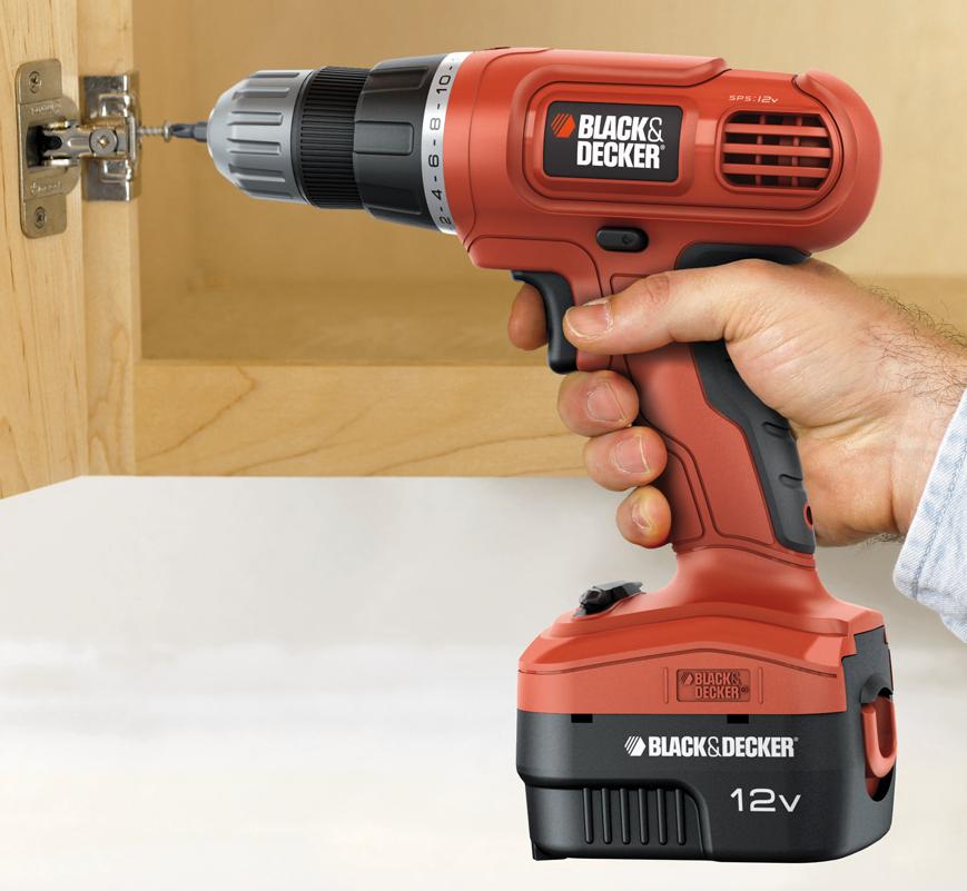 BLACK+DECKER EPC12CAB 12V Akkus fúró-csavarozó 