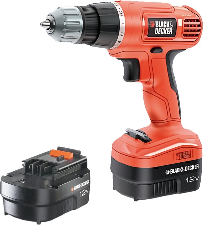 BLACK+DECKER EPC12CAB 12V Akkus fúró-csavarozó 