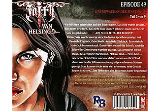 Faith-The Van Helsing Chronicl - Faith- The Van Helsing Chronicles 49: Das Erwachen der Finsternis  - (CD)