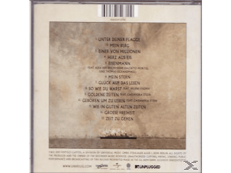 Thumbnail - Unheilig - MTV Unplugged "Unter Dampf-Ohne Strom" (CD)