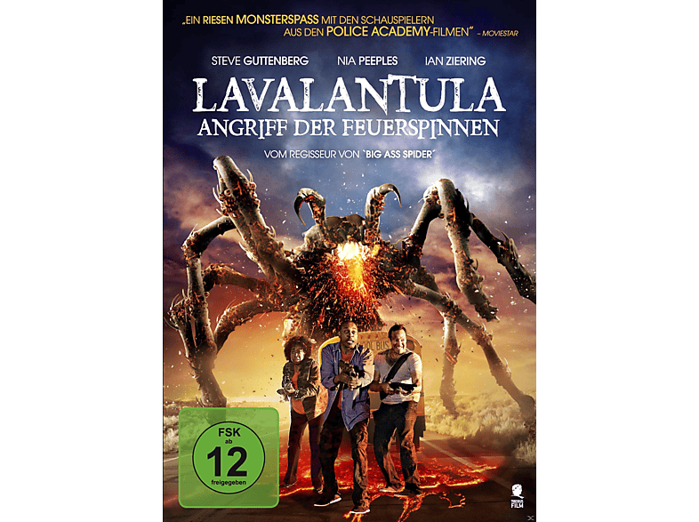 Angriff DVD der Feuerspinnen Lavalantula -