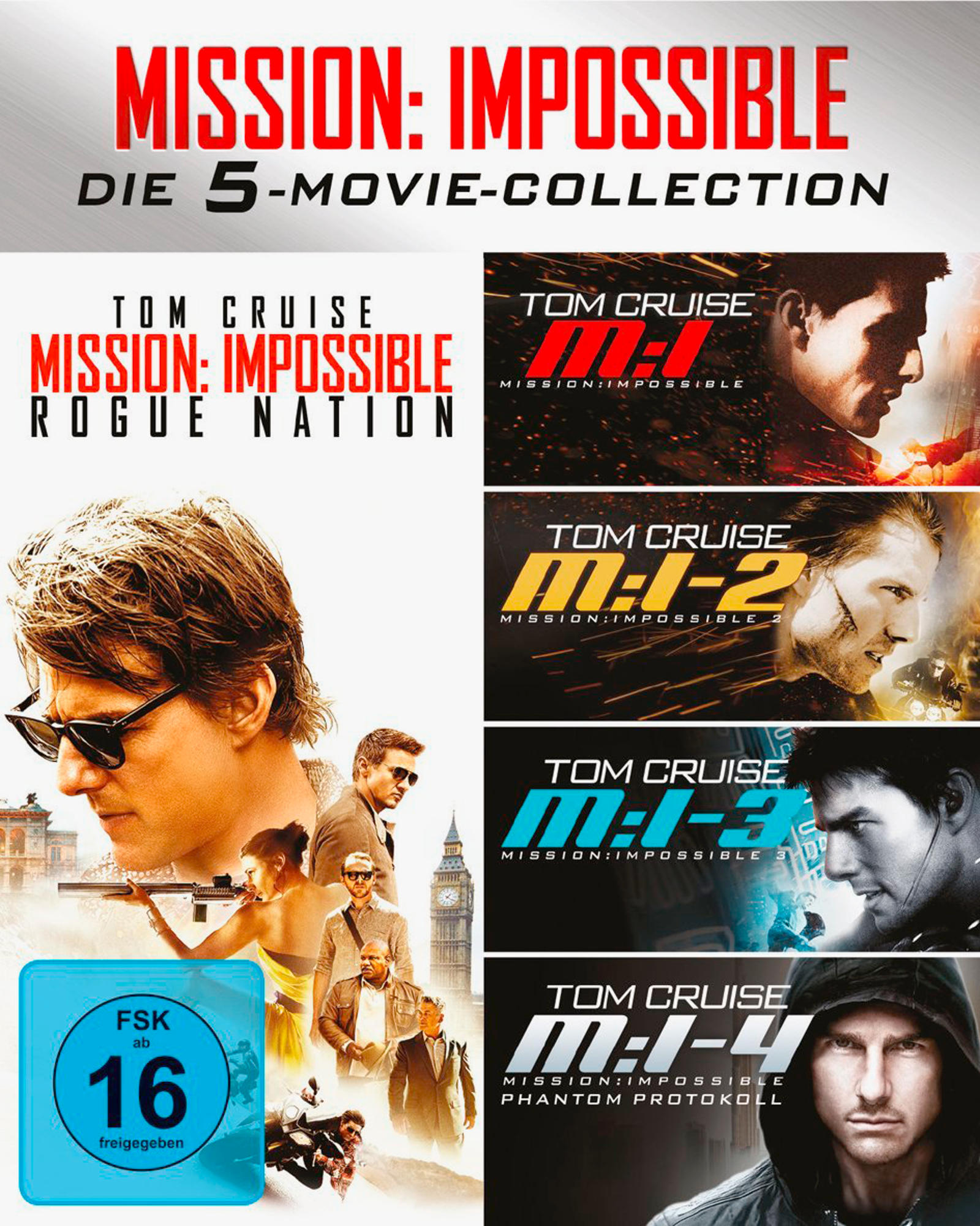 Mission Impossible 1-5 Box Blu-ray