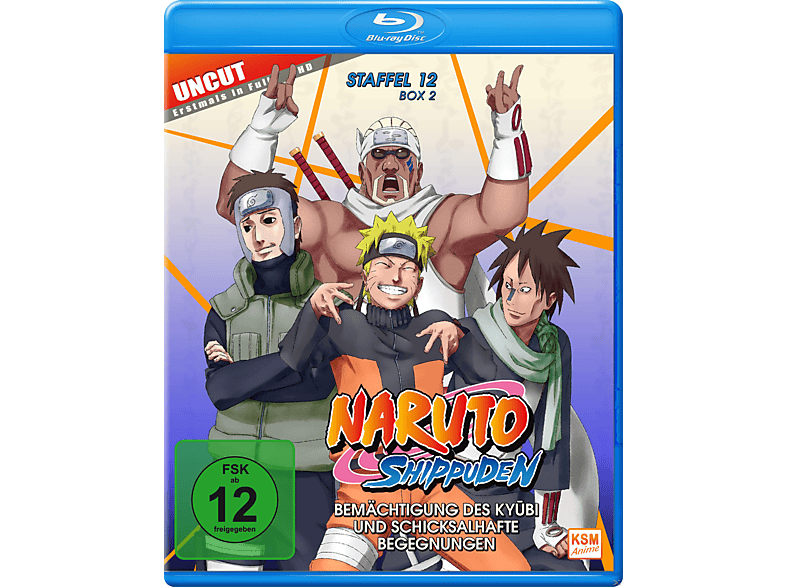 Naruto Box 2 Shippuden Blu-ray - Staffel 12 -