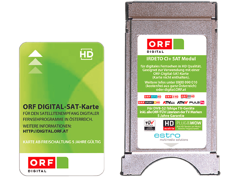 Orf Digital Modul Set Inkl Orf Digital Sat Karte  Images and Photos finder