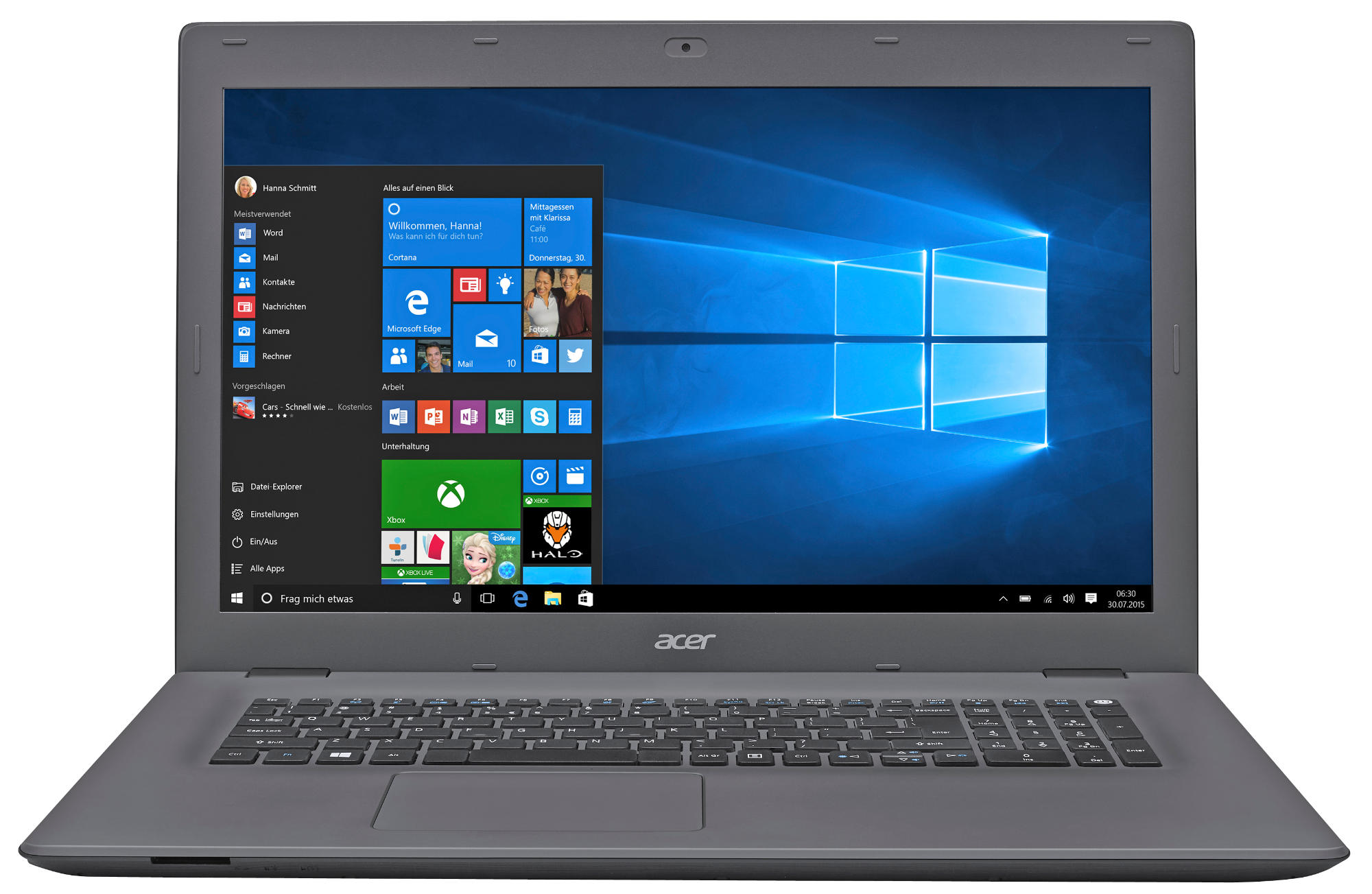 ACER Aspire E 17 - 17,3 Zoll - Intel® Core™ i3 5005U - 4 GB - 1 TB - Intel® HD 5500 - Windows 10 Home (64 Bit)