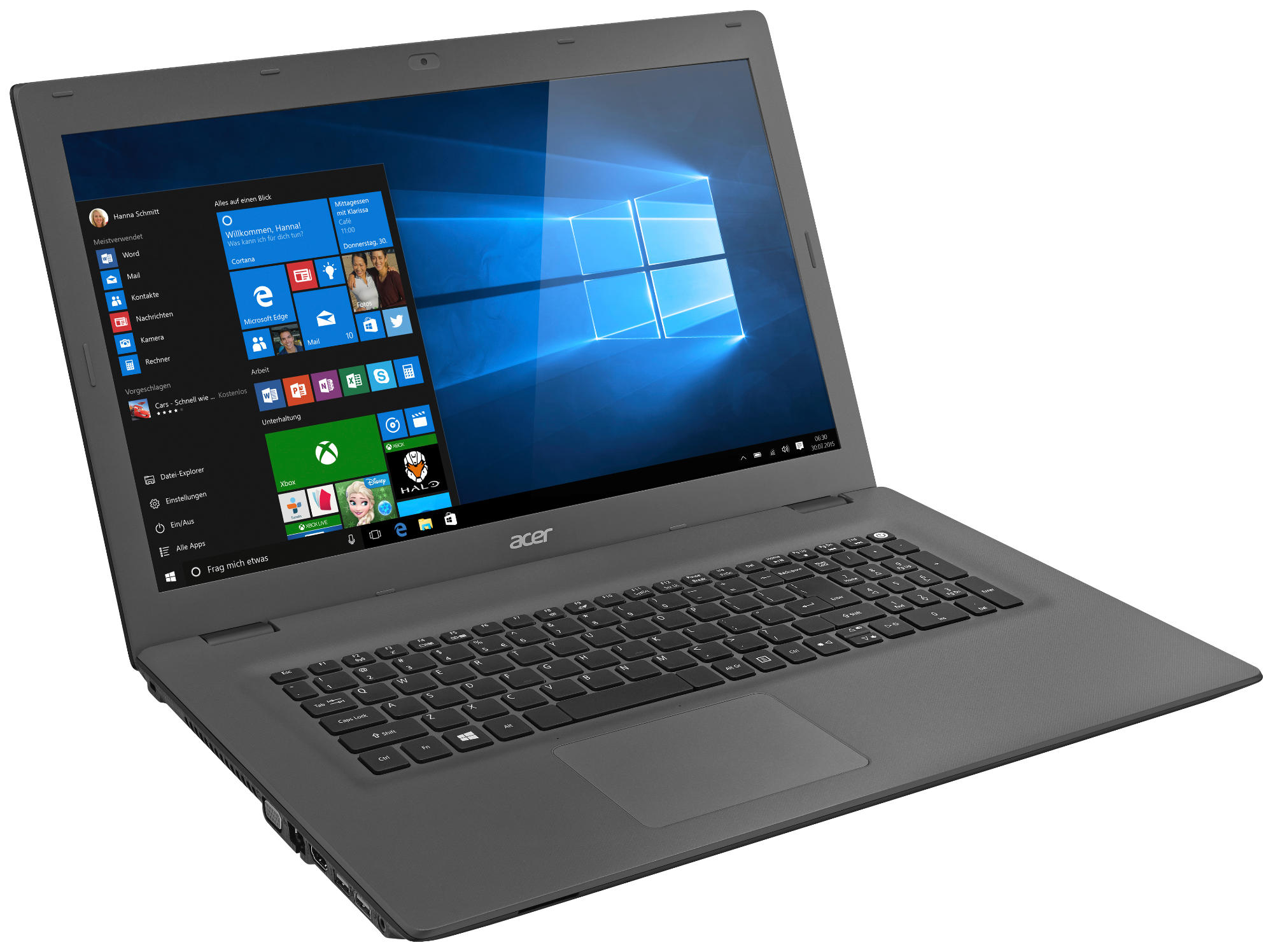 ACER Aspire E 17 - 17,3 Zoll - Intel® Core™ i3 5005U - 4 GB - 1 TB - Intel® HD 5500 - Windows 10 Home (64 Bit)