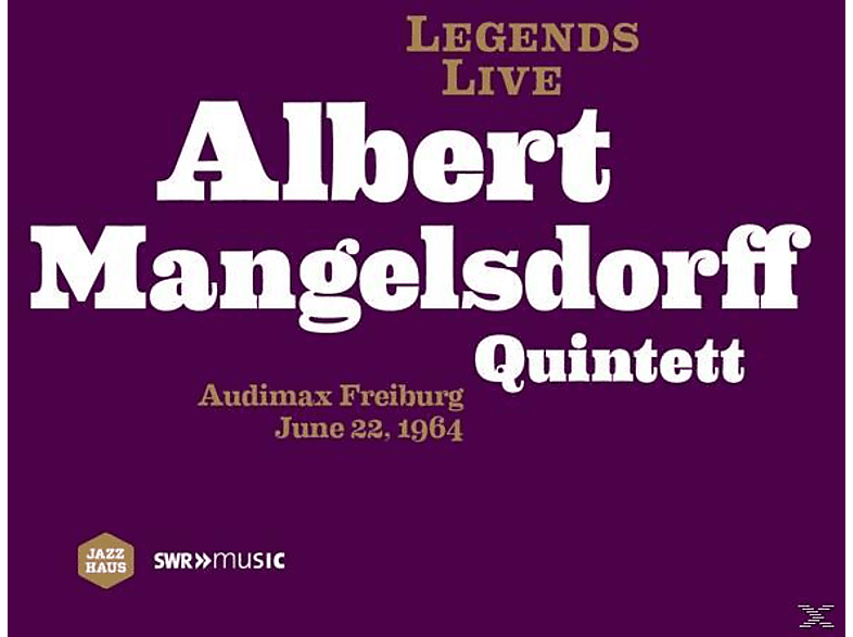 Albert Mangelsdorff Quinett - Legends Live: Albert Mangelsdorff Quintett - (CD)