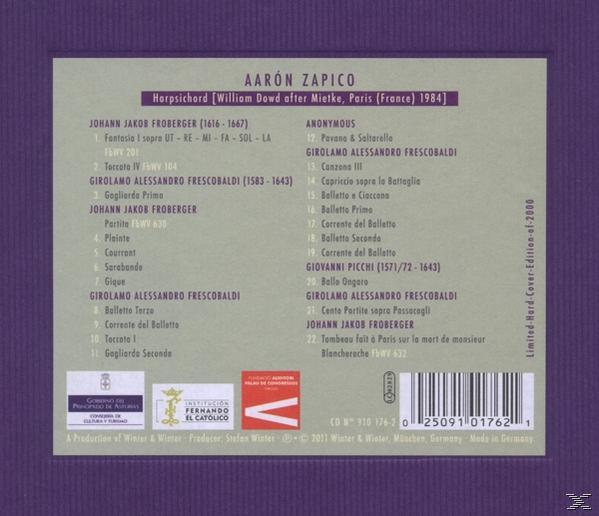 Aaron Zapico - Phantasia  - (CD)