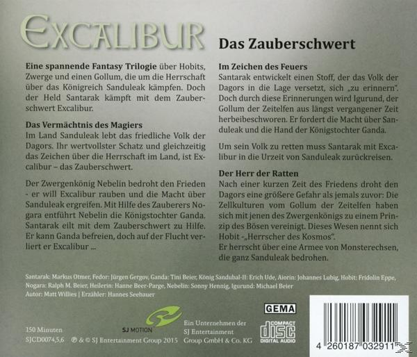 Hans/+++ Seebauer - Excalibur - Das Zauberschwert  - (CD)