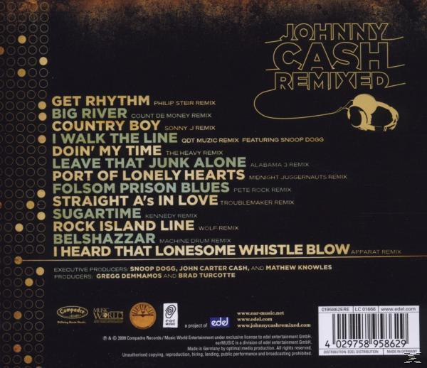 Johnny Cash - Johnny Cash Remixed  - (CD)