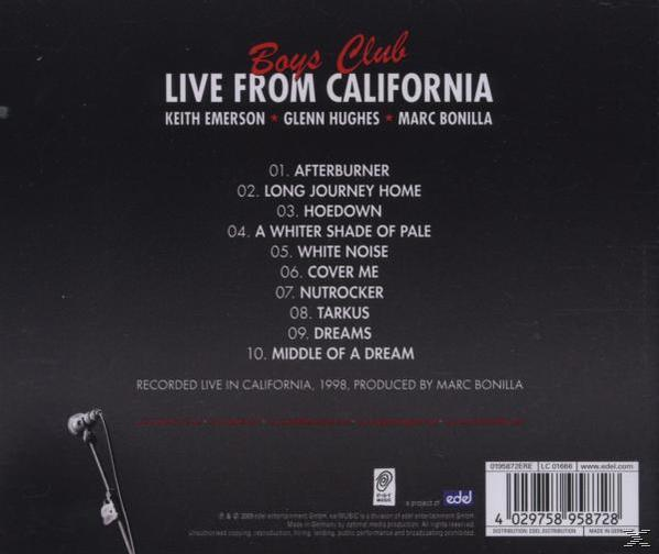 (CD) Glenn Hughes, - Boys Bonilla, From Keith Club-Live L.A. / Hughes, - Emerson, Glenn / Marc